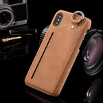 Luxury PU Leather - i-phone-x-cases