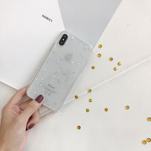 Bling Glitter Soft Case - i-phone-x-cases