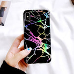 Colorful Marble Case - i-phone-x-cases