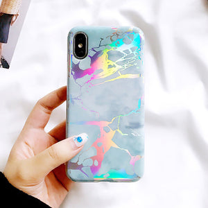 Colorful Marble Case - i-phone-x-cases