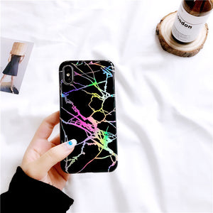 Colorful Marble Case - i-phone-x-cases