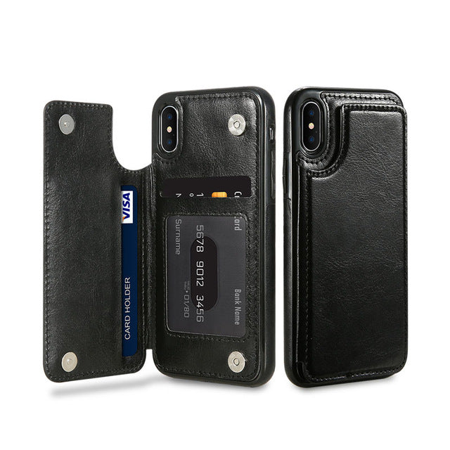 Retro Leather Case - i-phone-x-cases